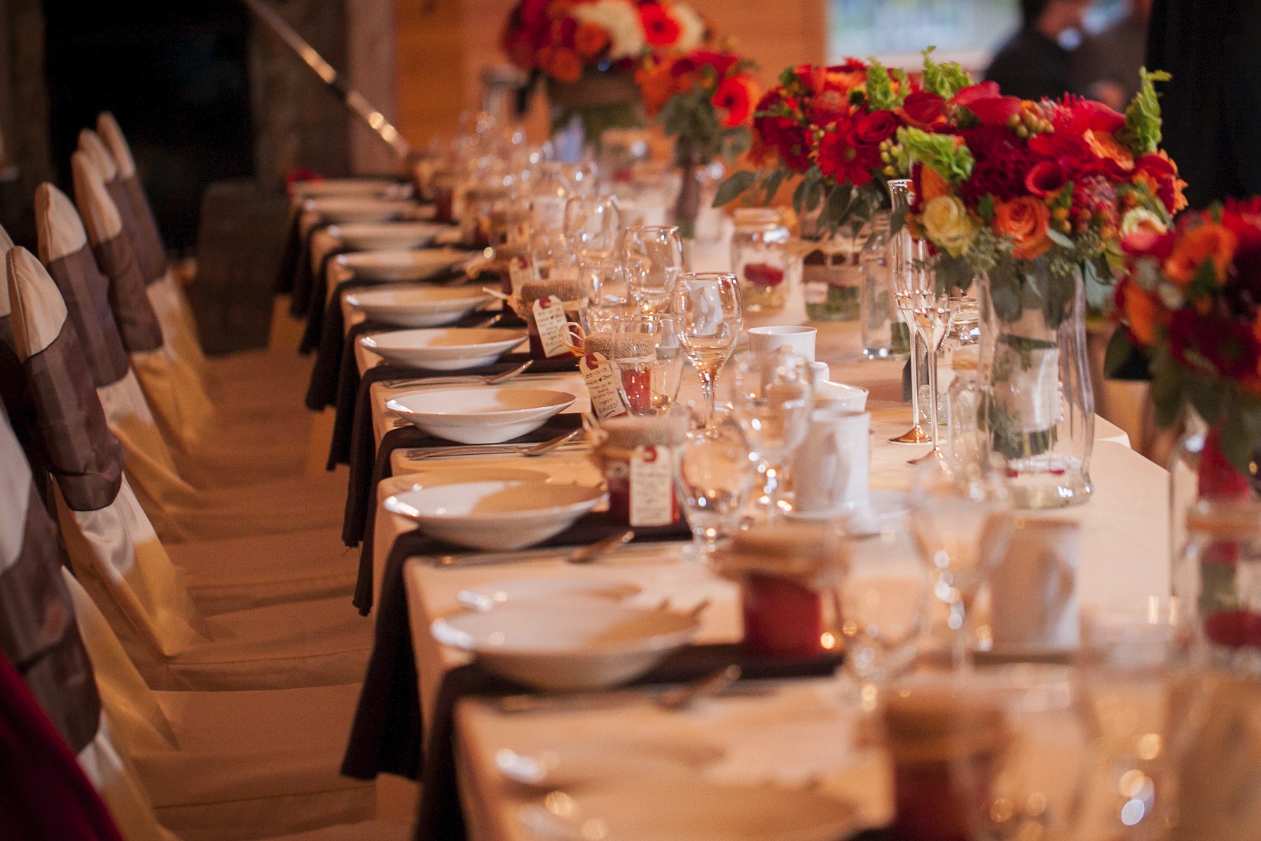 Jenn and Nick Wedding HeadTable