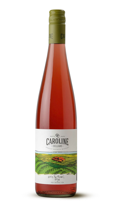 Caroline Cellars Wine 2013 Farmer's Rose VQA