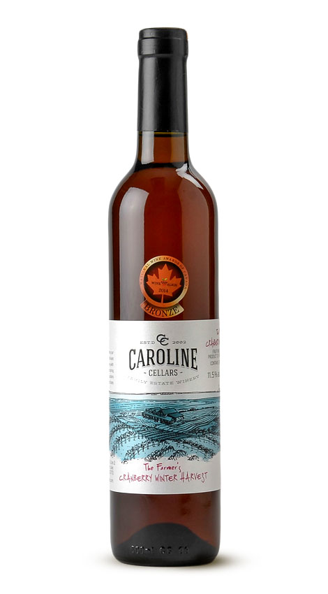 Caroline Cellars Wine Farmers Cranberry Winter Harvest